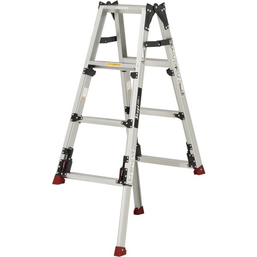 บันไดปรับระดับได้แบบสี่ขา ควบคุมจากด้านบน ชนิด Stuppy SCN แบบเลื่อนยาว