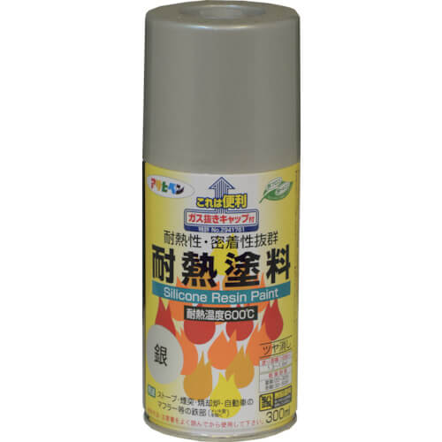 สีสเปรย์กันความร้อนสีเงิน 300ML