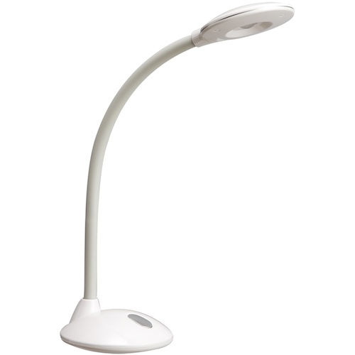 โคมไฟตั้งโต๊ะขนาดกะทัดรัด Lumillion ให้การแสดงสีที่แม่นยำสูง สีขาว