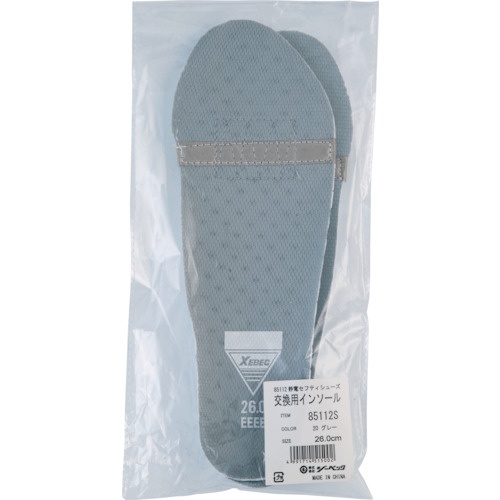 แผ่นรองพื้นรองเท้าไฟฟ้าสถิตทดแทนสำหรับ 85112, 85112S-20-265 สีเทา