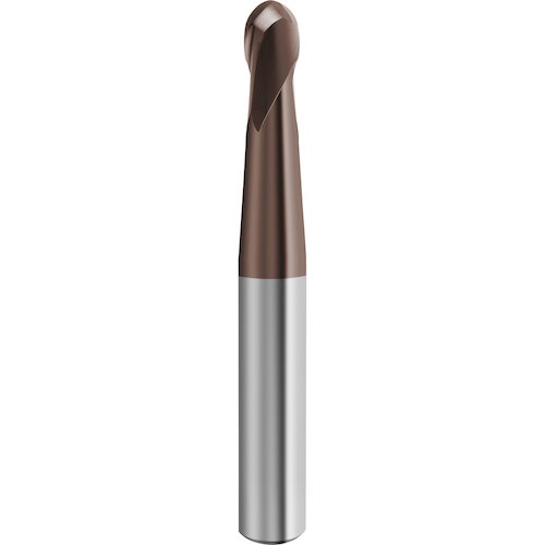 ดอกกัดปลายทรงกลม 2 ฟลุต G-Mold 65 B ยาวพิเศษ 6 มม.