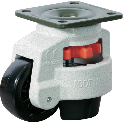 ลูกล้อปรับระดับชนิดแผ่น เส้นผ่านศูนย์กลาง 100 มม.