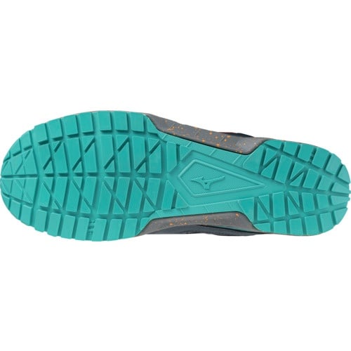 รองเท้าผ้าใบป้องกัน Almighty ES31L สีเทา x ส้ม ไซส์ 25.0