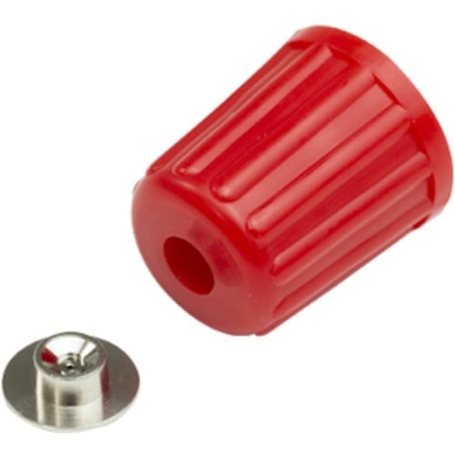 หมายเลขชิ้นส่วน 251-01 หัวฉีดและฝาครอบหัวฉีด สีแดง (สำหรับ #502 และ #503)