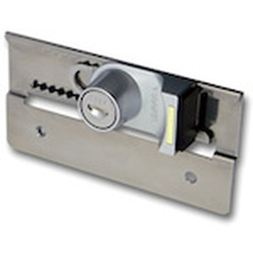 MKL-50SL Madlock สำหรับช่องว่าง (มีกุญแจ) สีเงิน