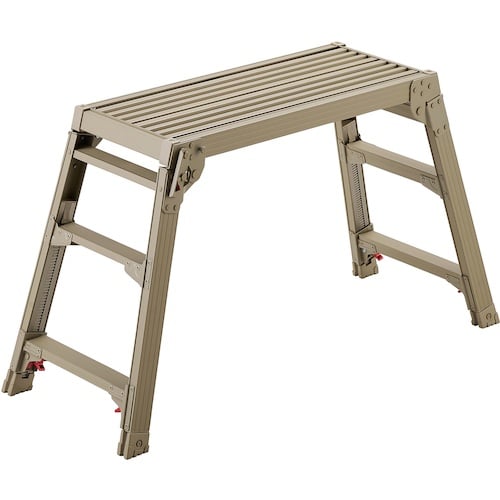 แพลตฟอร์มนั่งร้านแบบยืดหดได้ (สีเบจทราย) DRS-0780c (BE)