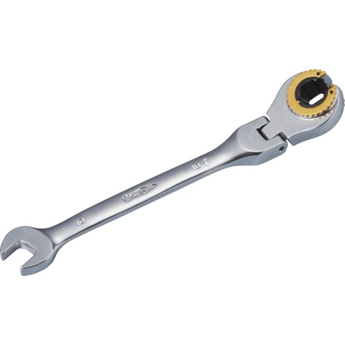 ประแจเฟืองเปิด (แบบยืดหยุ่น) L: 162 มม. Nominal: 10