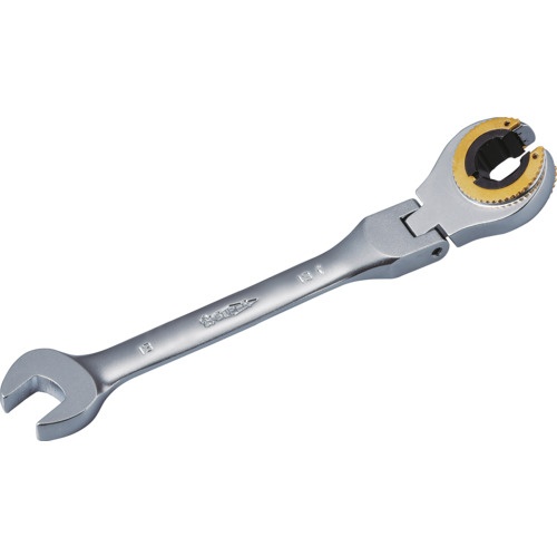 ประแจเฟืองเปิด (แบบยืดหยุ่น) L: 186 มม. Nominal: 13