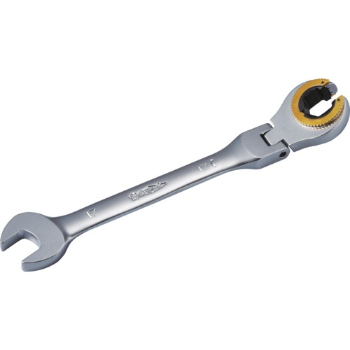 ประแจเฟืองเปิด (แบบยืดหยุ่น) L: 231 มม. Nominal: 17