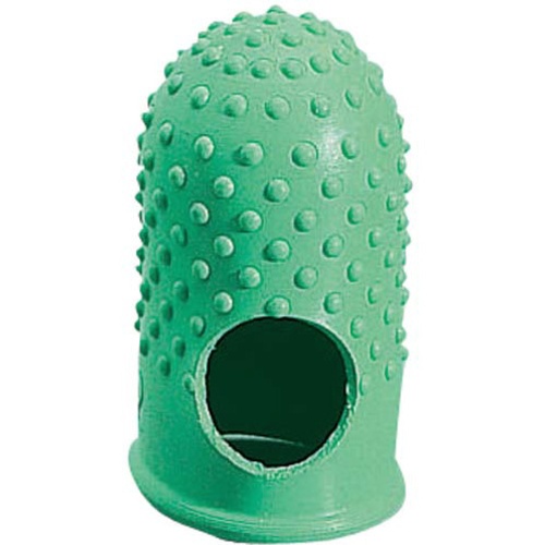 ถุงมือยางสวมนิ้วแบบมีรูพรุน แอนตี้แบคทีเรีย ขนาดเล็ก สีเขียว 20 ชิ้น Meku-7 x 20 ชิ้น