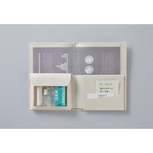 เอกสาร F, Bizlac, A4, พับ 2 ทบ, สีขาวนวล, F-BRFLD950W