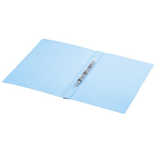 แฟ้มสีอ่อน A4 แนวตั้ง สีเทา Fu-1-7