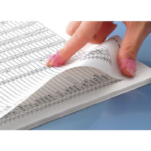 ถาดหมุนกระดาษ “เมกุริน” สีฟ้าใส ขนาดเล็ก 50 ชิ้น รุ่น Meku-5020TB