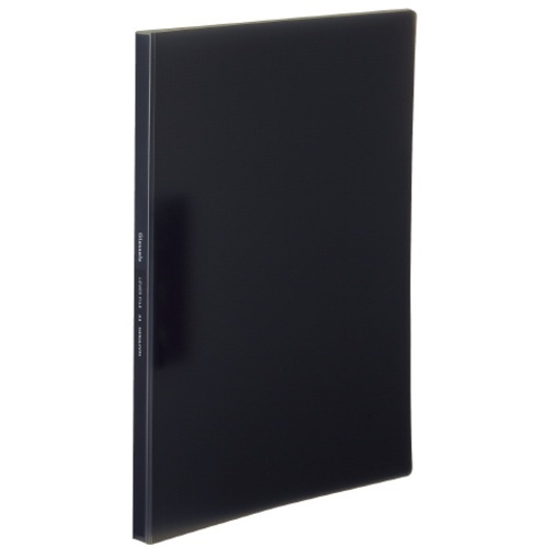 แฟ้มก้านโยก Glassel A4 สีดำ FOO-GL320D