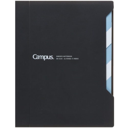 แฟ้มเปิดง่ายมีดัชนี 65 แผ่น สีดำ Lu-P737D