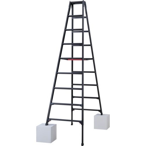 บันไดพับได้แบบยืดหดได้ (ฉลากสีดำ) RYZB-27a (10914)