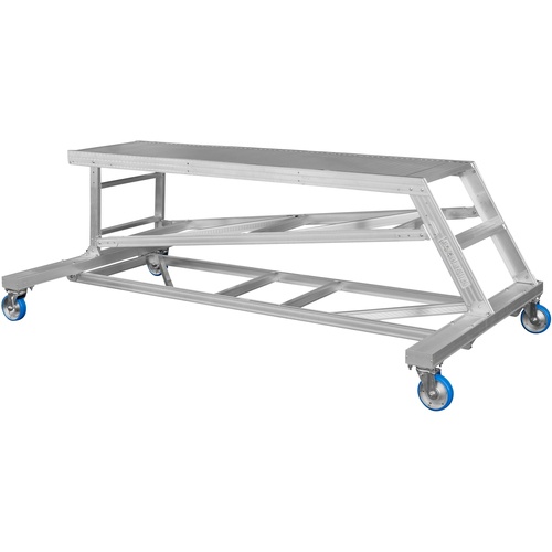 โต๊ะทำงานขนาดใหญ่แบบต่อกันได้ (แบบด้านเดียว) ความสูงของหน้าโต๊ะ: 860 มม.