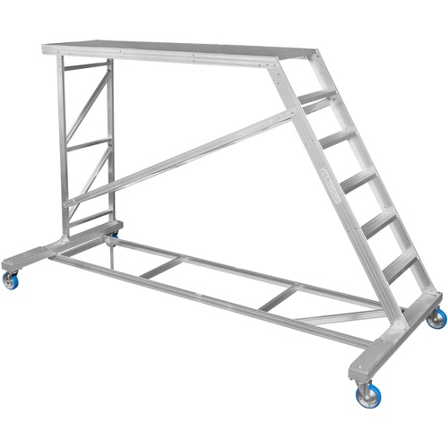 โต๊ะทำงานขนาดใหญ่แบบต่อกันได้ (แบบด้านเดียว) ความสูงของหน้าโต๊ะ: 1970 มม.