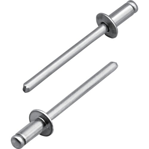 หมุดย้ำตาบอด (อลูมิเนียม/อลูมิเนียม) 3-2 (1000 ชิ้น) บรรจุกล่อง