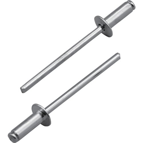 หมุดย้ำตัน (อลูมิเนียม/เหล็ก) 5-8 ตัว (1,000 ตัว) บรรจุกล่อง