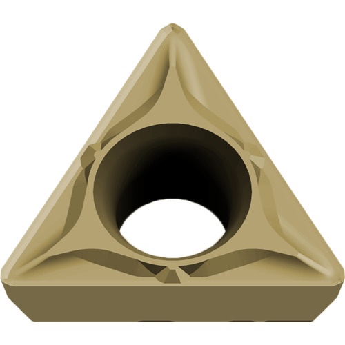 เม็ดมีดเกรด M, เหล็ก, ชนิด P, เม็ดมีด ISO, บวก, รูปสามเหลี่ยมด้านเท่า, การตัดเบา, รูบวก 4 | 11°, MC6135