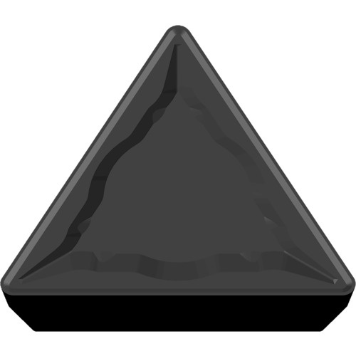 เม็ดมีด M-class เหล็กหล่อ ชนิด K มาตรฐาน ISO แบบบวก รูปสามเหลี่ยมด้านเท่า คมตัดปานกลาง ไม่มีรู มุมบวก 11° MC5105