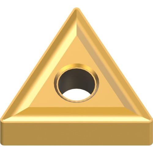 เม็ดมีดเกรด M เหล็กกล้า ชนิด P เม็ดมีด ISO แบบลบ รูปสามเหลี่ยมด้านเท่า การตัดปานกลาง แบบลบพร้อมรู MC6135