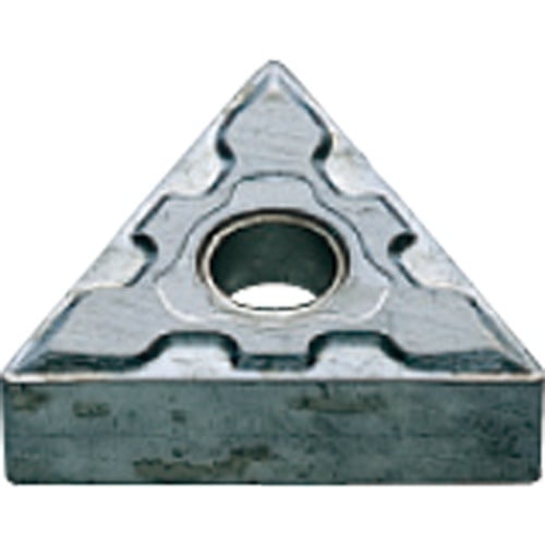 เม็ดมีดเกรด M, เหล็ก, ชนิด P, เม็ดมีด ISO, แบบลบ, รูปสามเหลี่ยมด้านเท่า, สำหรับงานตัดละเอียด, แบบลบพร้อมรู, MC6135