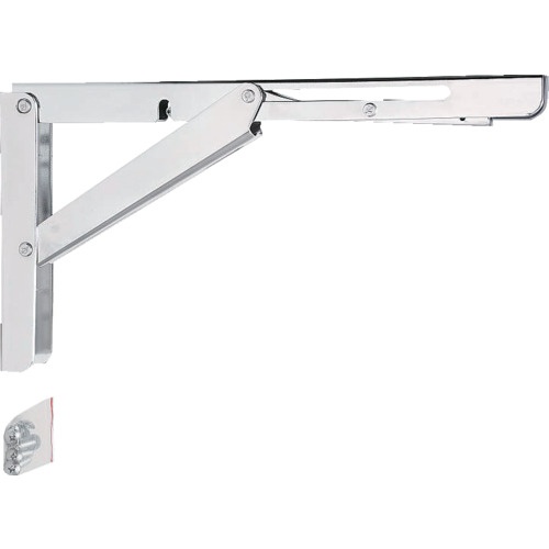 (120057213) EBN-317-SL ขาตั้งชั้นวางแบบพับได้สแตนเลส