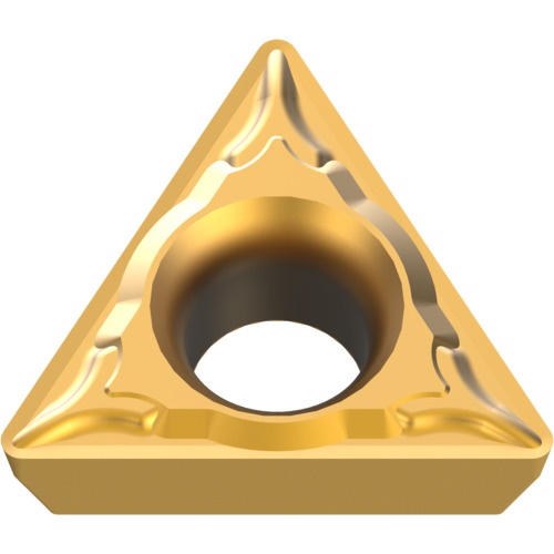 เม็ดมีดเกรด M เหล็ก | ชนิด P | การตกแต่งผิว | TP | มุมบวก 11° | มีรู | เกรด M MC6135