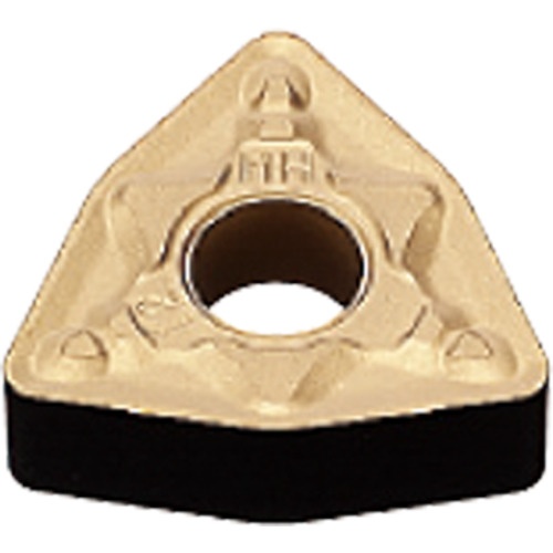 เม็ดมีดเกรด M เหล็กกล้า ชนิด P เม็ดมีด ISO แบบลบ หกเหลี่ยม 80° การตัดปานกลาง มีรู MC6135