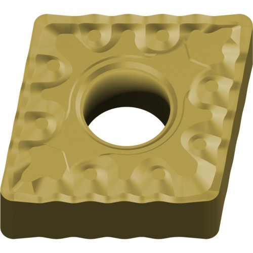 เม็ดมีดเกรด M, เหล็ก, ชนิด P, เม็ดมีด ISO, แบบลบ, เพชร 80°, การตัดเบา, มีรู, MC6135