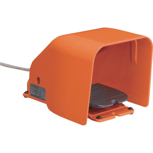 สวิตช์เท้าแบบครอบเต็มอุตสาหกรรมพร้อมกลไกการล็อค