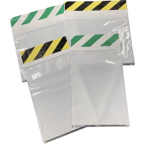 ป้ายท่อเดี่ยว, แบนเนอร์พกพา, สีเหลือง/ดำ, แนวตั้ง