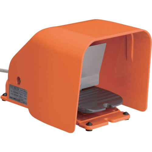 สวิตช์เท้าแบบครอบเต็มอุตสาหกรรมพร้อมกลไกการล็อค