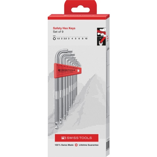 ชุดประแจหกเหลี่ยมนิรภัย (พร้อมที่เก็บ)