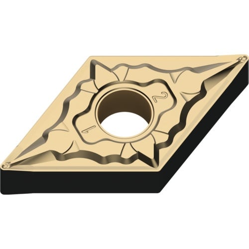 เม็ดมีดเกรด M, เหล็ก, ชนิด P, เม็ดมีด ISO, แบบลบ, เพชร 55°, การตัดเบา, มีรู, MC6135