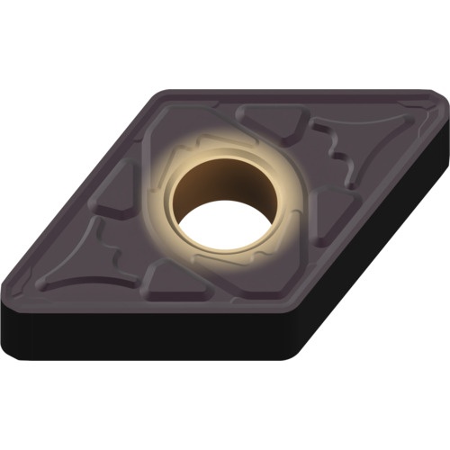 เม็ดมีด M-class, เหล็กหล่อ, ชนิด K, เม็ดมีด ISO, แบบลบ, เพชร 55°, การตัดปานกลาง, มีรู, MC5125