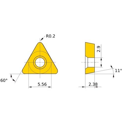 ไส้บวกสำหรับกลึง MS9025