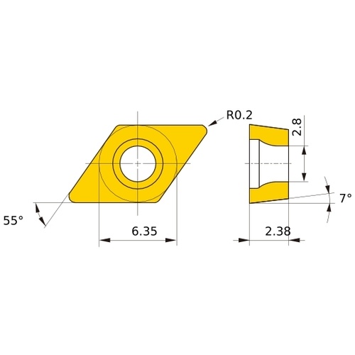 ไส้บวกสำหรับกลึง MS9025