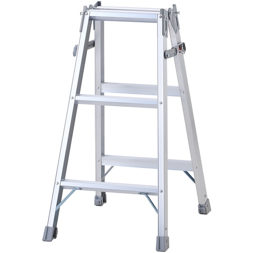 บันไดอลูมิเนียม/บันไดพับได้ น้ำหนักเบา แบบ RC 3 ขั้น (10940)