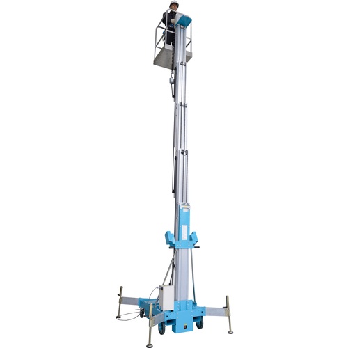 แท่นทำงานยกเสาไฮดรอลิก สูง 10.1 เมตร