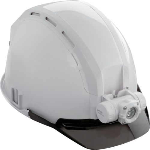 หมวกนิรภัย (พร้อมร่องยึดเพื่อความปลอดภัย) ชุดพื้นฐาน ขนาด MD สีขาว