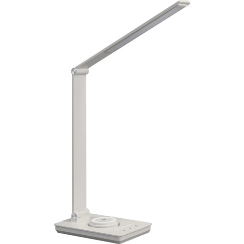 โคมไฟตั้งโต๊ะพร้อมแหล่งจ่ายไฟไร้สาย ความสว่าง 1000 ลูเมน สีงาช้าง