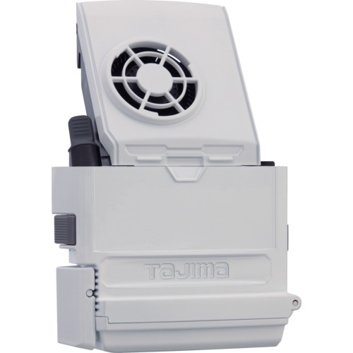 กล่องใส่แบตเตอรี่สำหรับหมวกนิรภัยรุ่น 3730 พร้อมพัดลม สีขาว