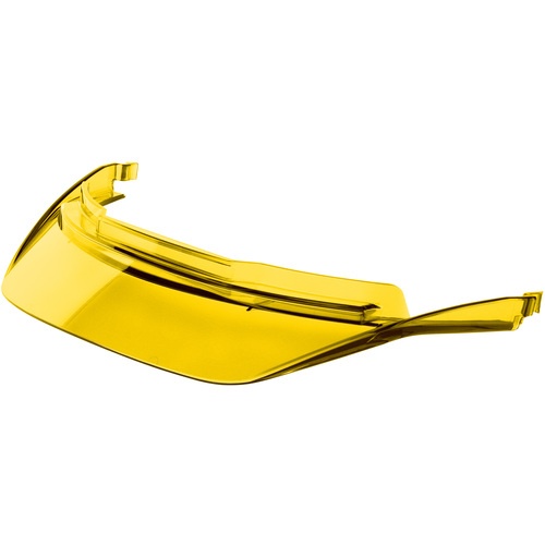 แผ่นบังหน้าหมวกนิรภัย สีเหลืองใส