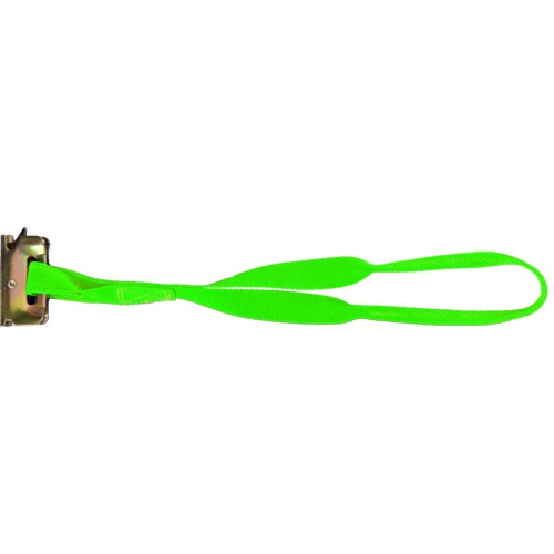 ห่วงรัดเข็มขัดนิรภัยรถบรรทุก 400 มม. สีเขียวเรืองแสง