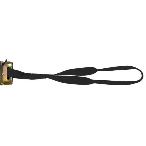 ห่วงรัดเข็มขัดนิรภัยรถบรรทุก 400 มม. สีดำ