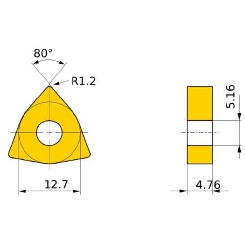 ดอกกัดคาร์ไบด์เคลือบผิวสำหรับงานกลึงสแตนเลส รุ่น MC_MP7100 และ MC7125