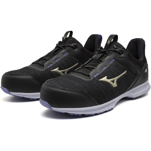 รองเท้าผ้าใบป้องกัน Almighty EL31L สีดำ x ทอง ไซส์ 29.0